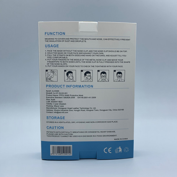 20 Stück FFP2 Atemschutzmasken (CE zertifiziert)