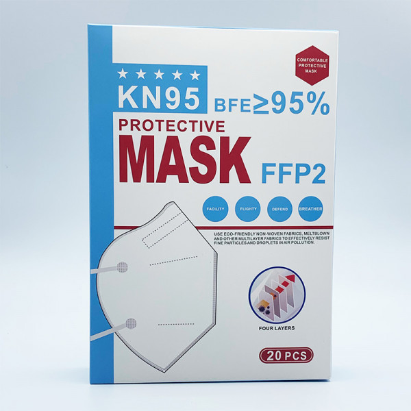 20 pieces of respiratory protective mask FFP2/KN95 (CE certified)